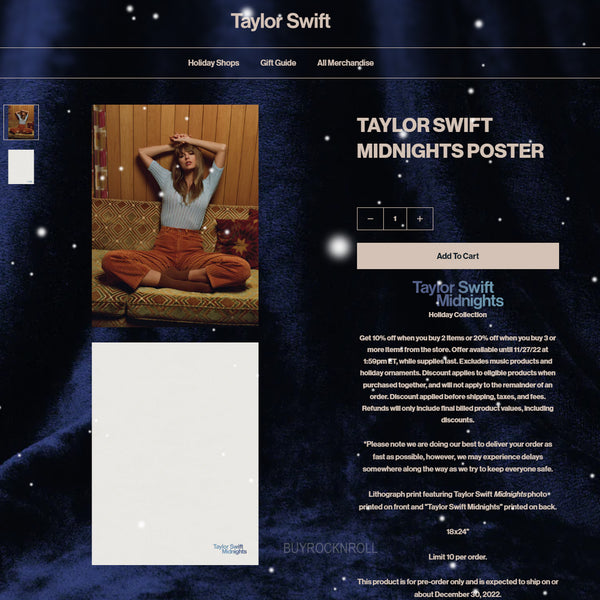 Taylor Swift high quality midnights Box Set