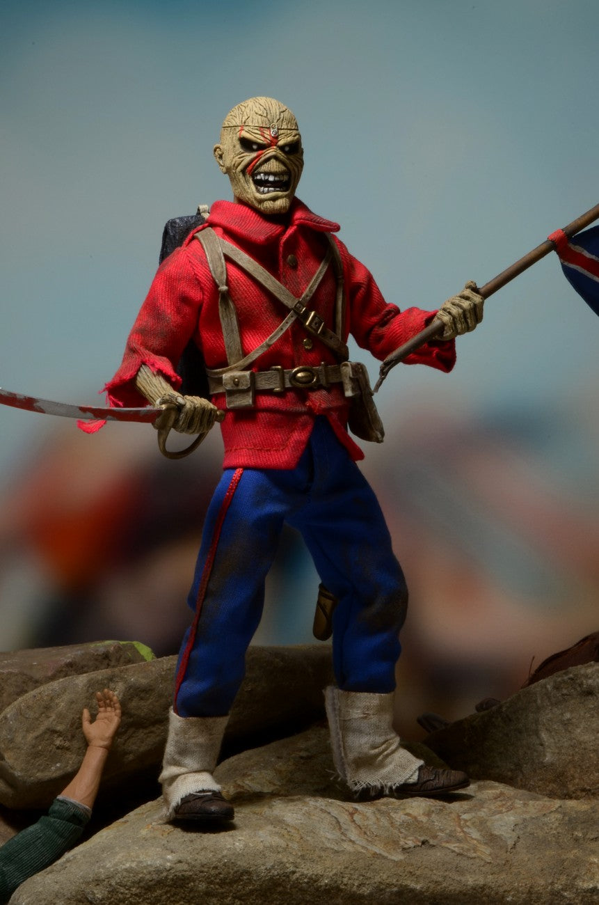 Iron Maiden Collectible 2019 NECA Eddie The Trooper 8" Clothed Action Figure