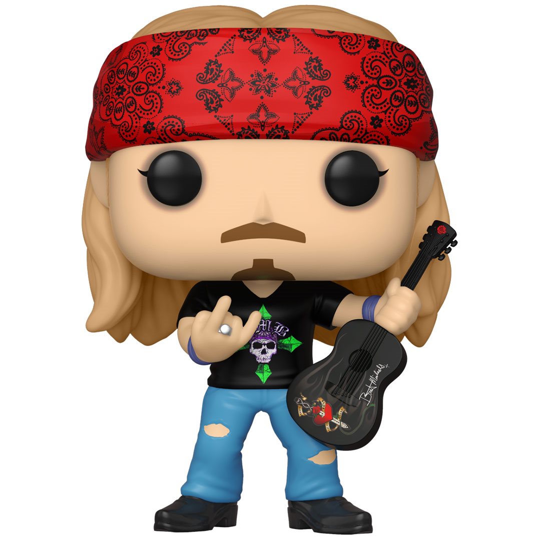 Poison Collectible Handpicked 2021 Funko Pop! Rocks Bret Michaels Figure in Protector Case #207