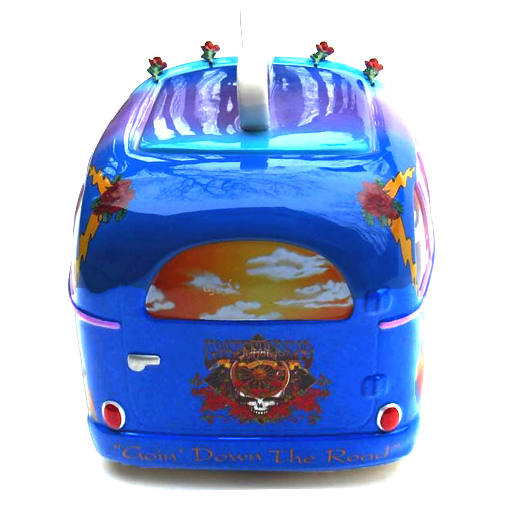 SOLD OUT! Grateful Dead Collectible 2005 Vandor 40th Anniversary Tour Bus Cookie Jar #244/1200