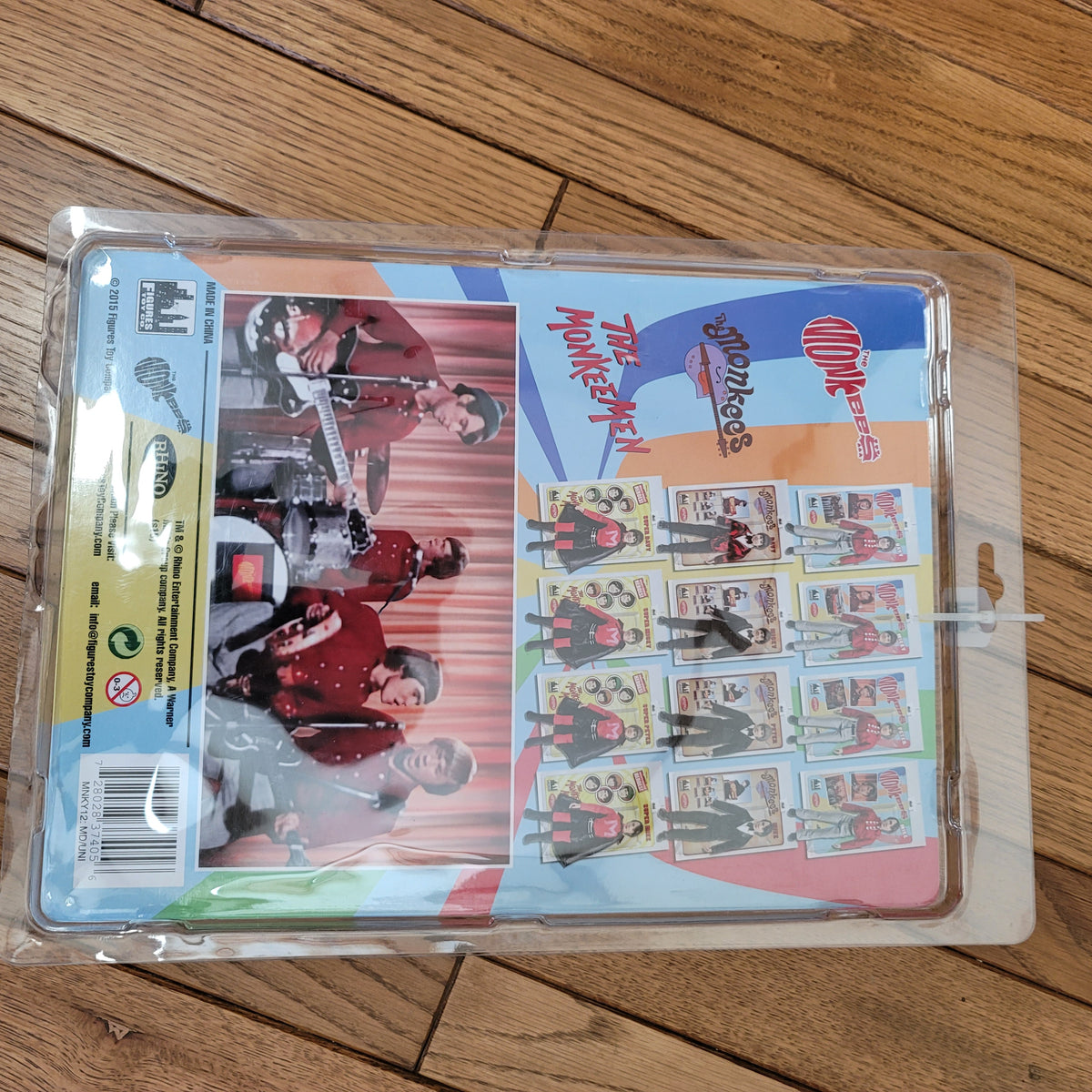 The Monkees Collectible 2015 Figures Toy Company Retro Red Suit 12" Doll Set