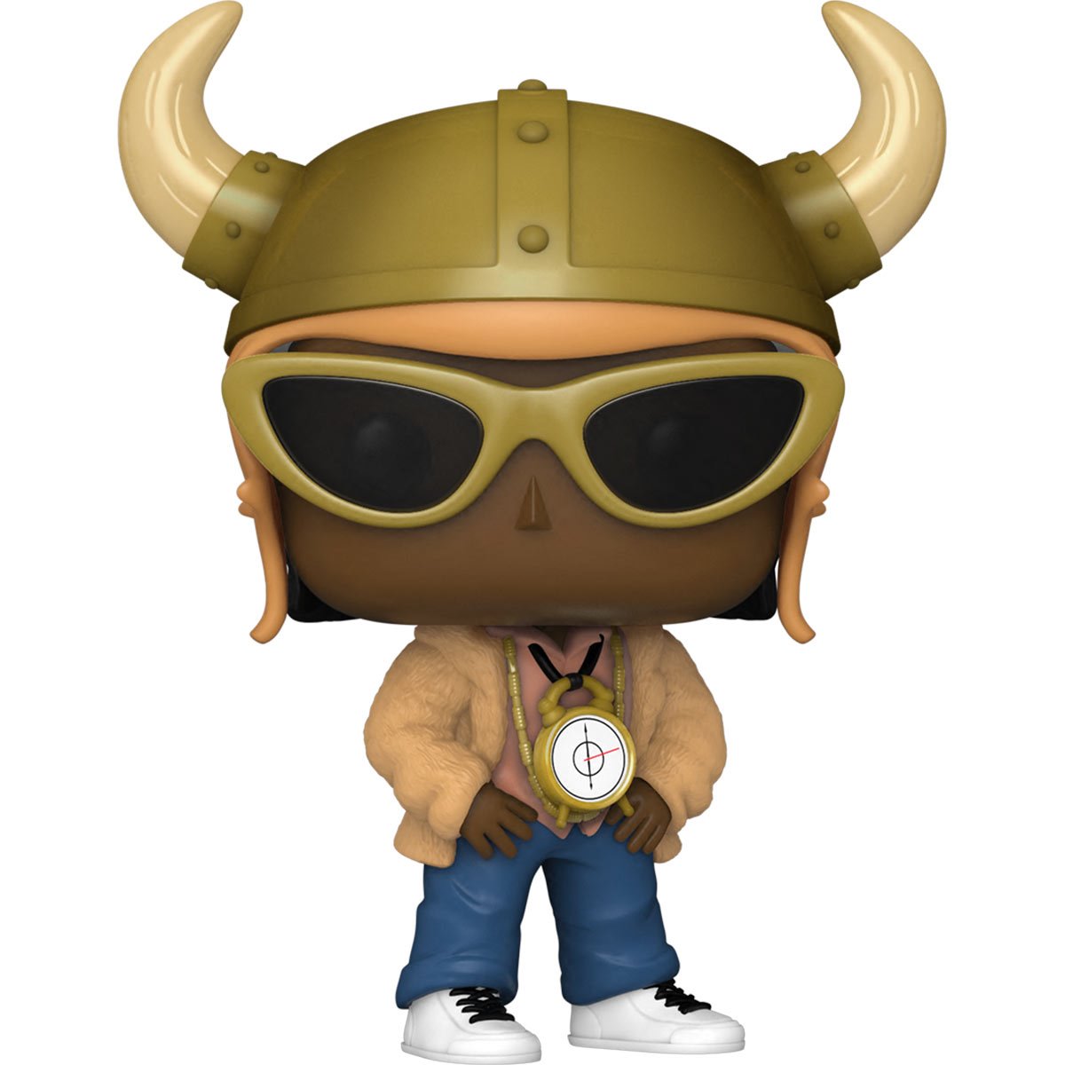 Public Enemy Collectible 2023 Funko Flavor Flav Pop Rocks Figure #310 in Protector