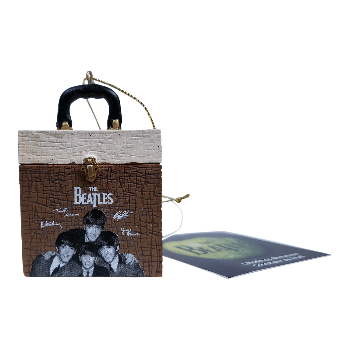 Beatles Memorabilia: 2012 Kurt Adler Retro Record Case Christmas Tree Ornament
