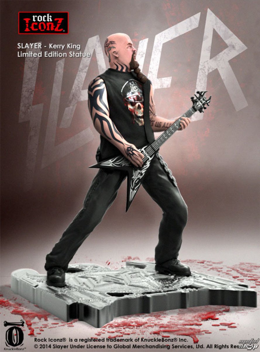 Slayer Collectible: 2014 Knucklebonz Rock Iconz Kerry King Statue #91 of 1000