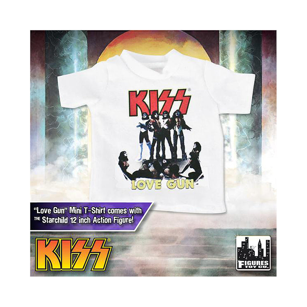 KISS 2011 Figures Toy Company Love Gun Series 1 Paul Stanley Starchild 12" Retro Mego Doll In Protective Display Case
