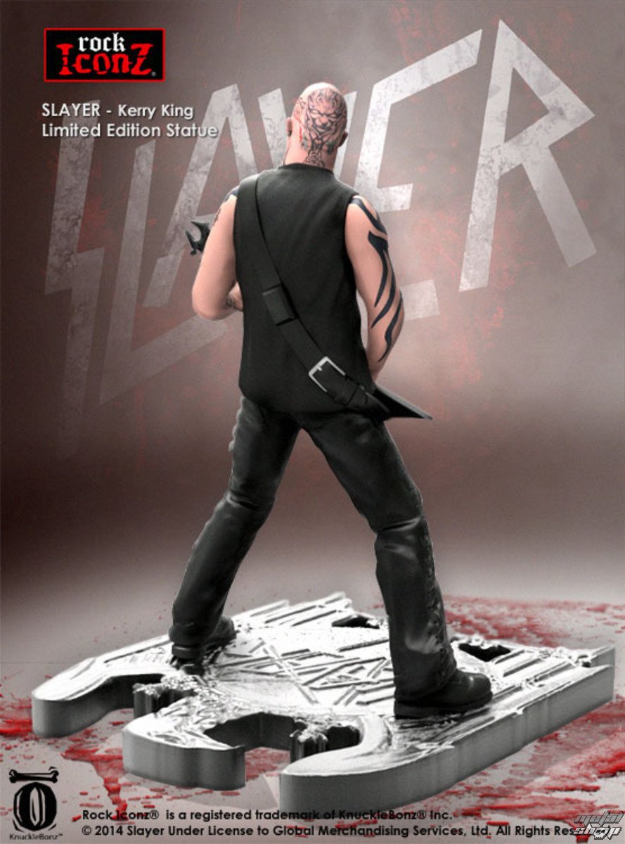 Slayer Collectible: 2014 Knucklebonz Rock Iconz Kerry King Statue #91 of 1000