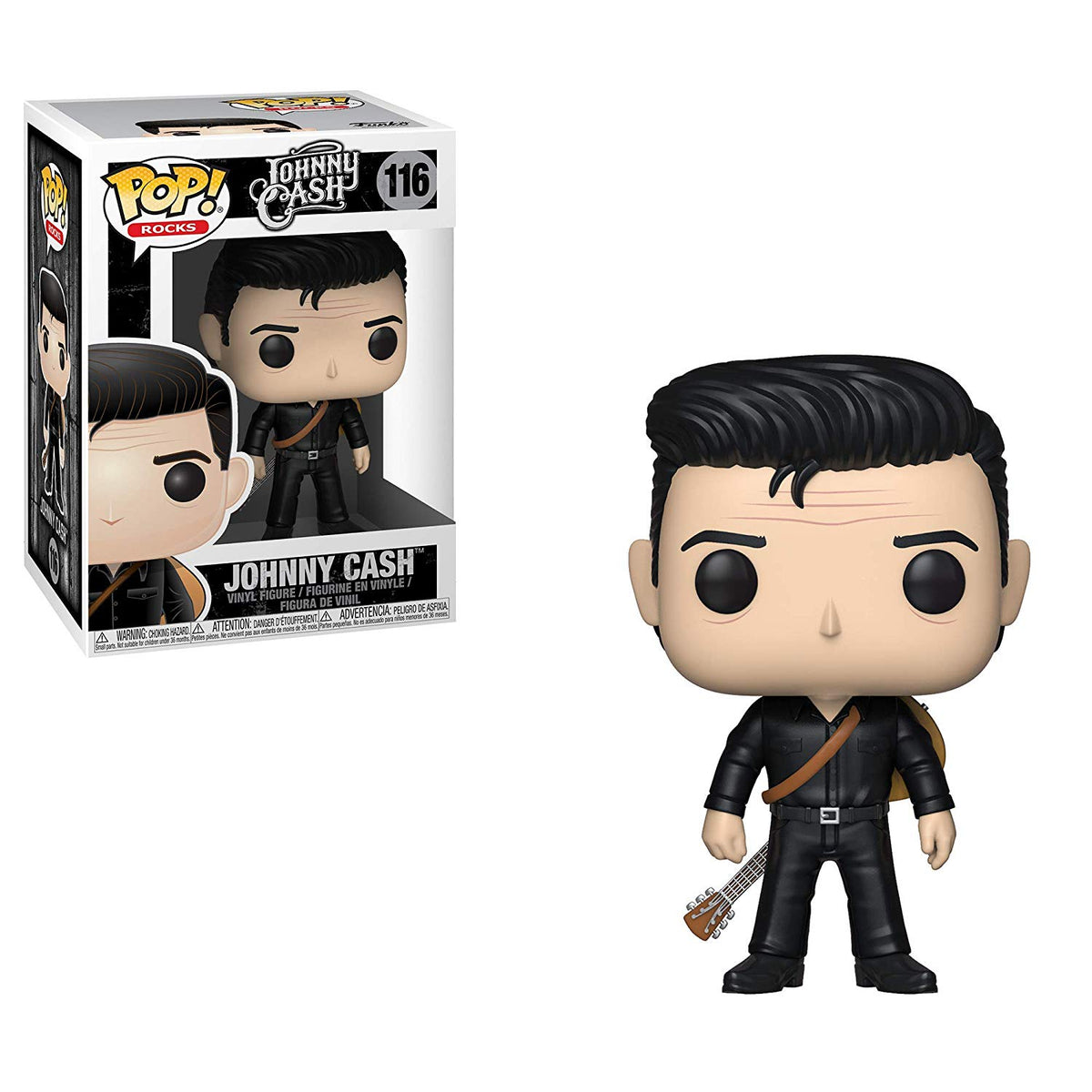 Johnny Cash Collectible Handpicked 2018 Funko Pop! Rocks Man In Black Figure Set