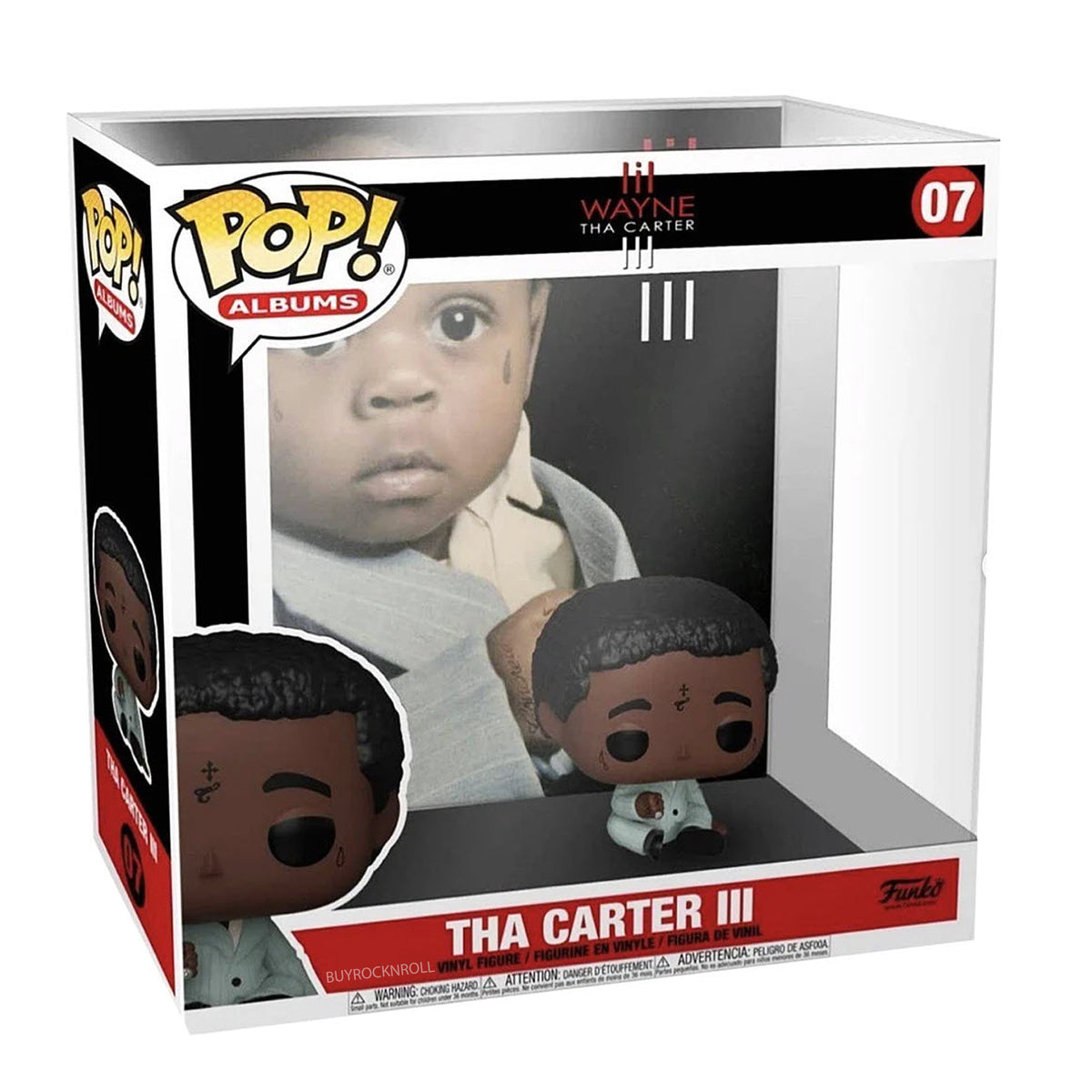 Lil Wayne Handpicked 2020 Funko Pop Albums Tha Carter III Figure with Case #07