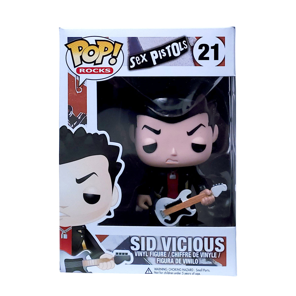 Sex Pistols Collectible 2012 Funko Pop! Rocks Sid Vicious 3.75" Vinyl Figure