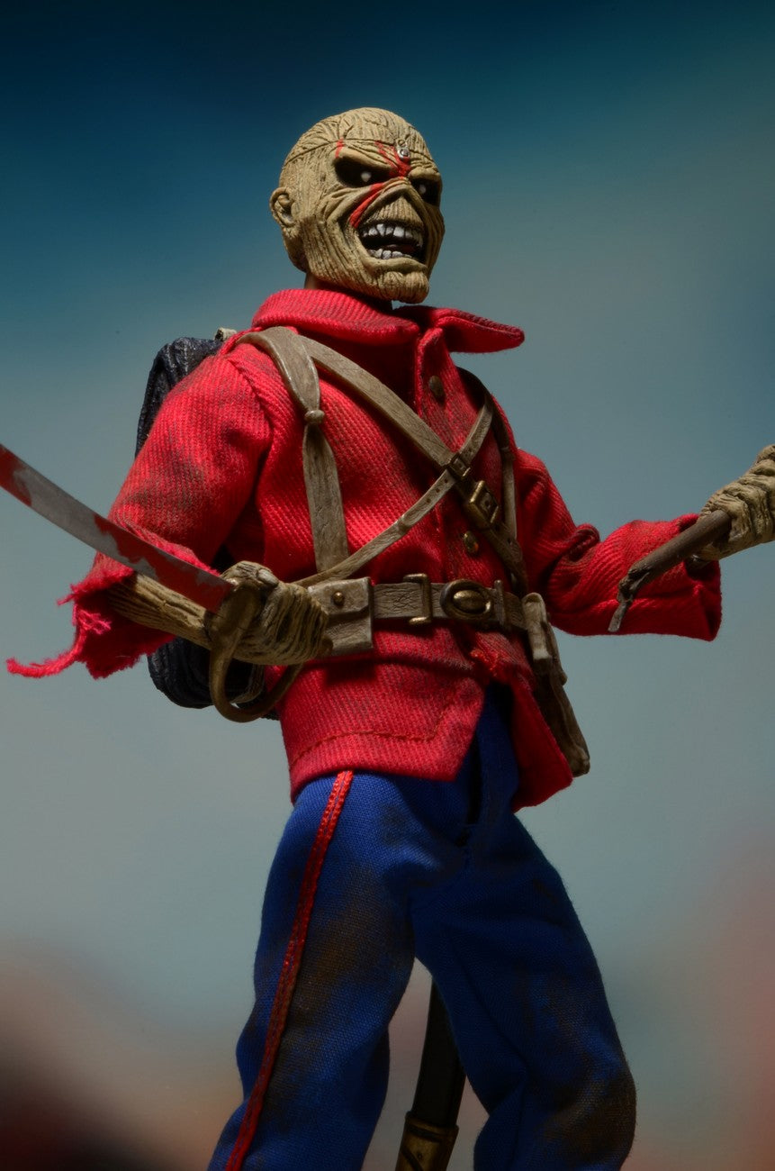Iron Maiden Collectible 2019 NECA Eddie The Trooper 8" Clothed Action Figure