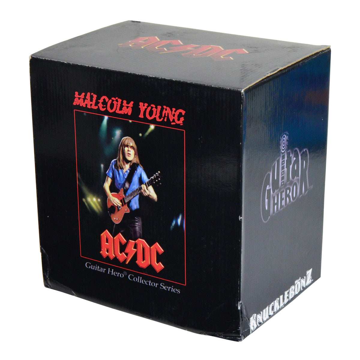 AC/DC Collectible 2006 Knucklebonz Rock Iconz Guitar Hero Malcolm Young Statue #12/3000