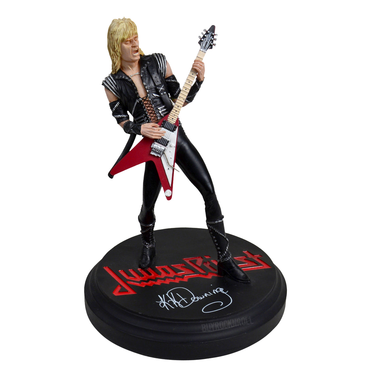 SOLD OUT! Judas Priest Collectible: 2007 KnuckleBonz Rock Iconz KK Downing Statue