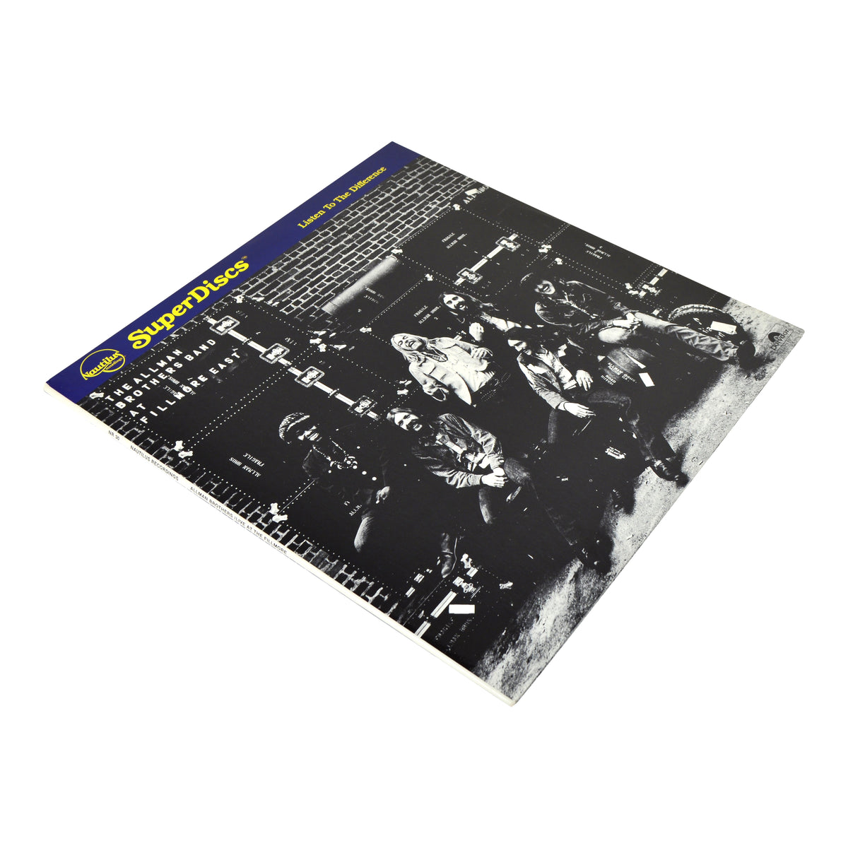 Nautilus SuperDiscs LP: 1982 The Allman Brothers Band At Fillmore East NR 30