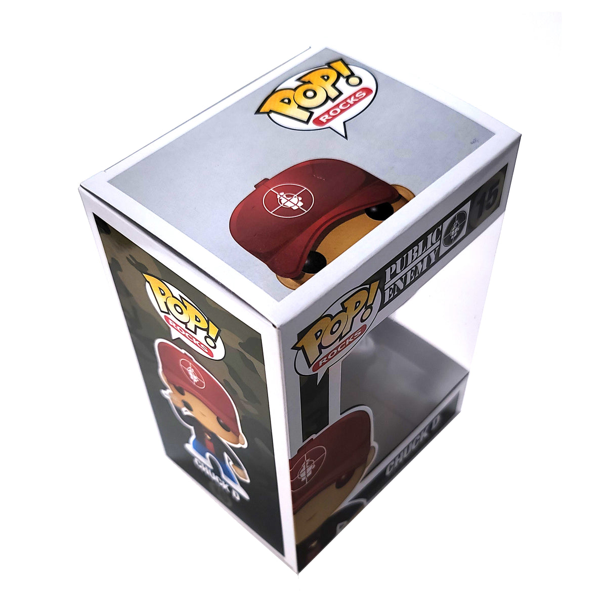 SOLD OUT! Public Enemy Collectible Funko 2011 Chuck D Pop! Rocks Vinyl Figure #15