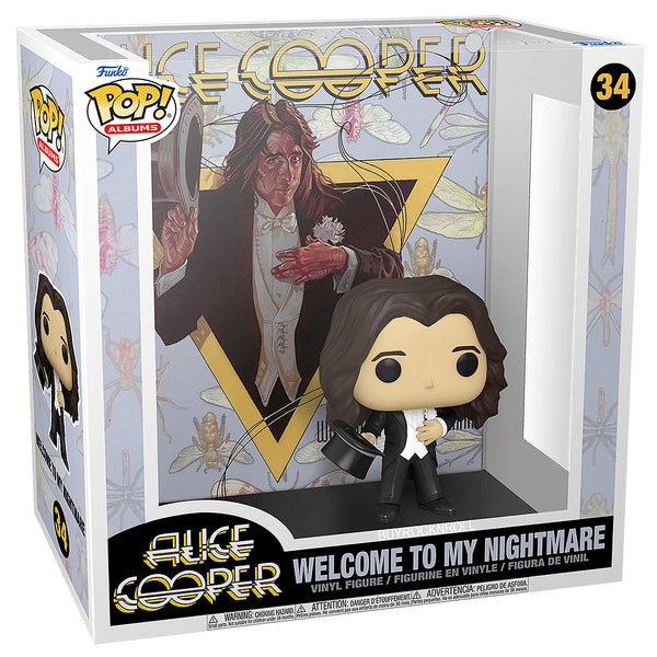 Alice Cooper 2022 Funko Handpicked Welcome To My Nightmare Pop! Albums –  BuyRockNRoll