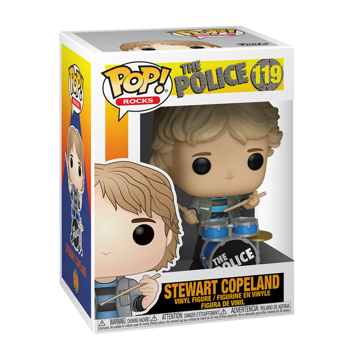 The Police Handpicked 2019 Funko Pop Rocks Figures Set Sting Andy Stewart