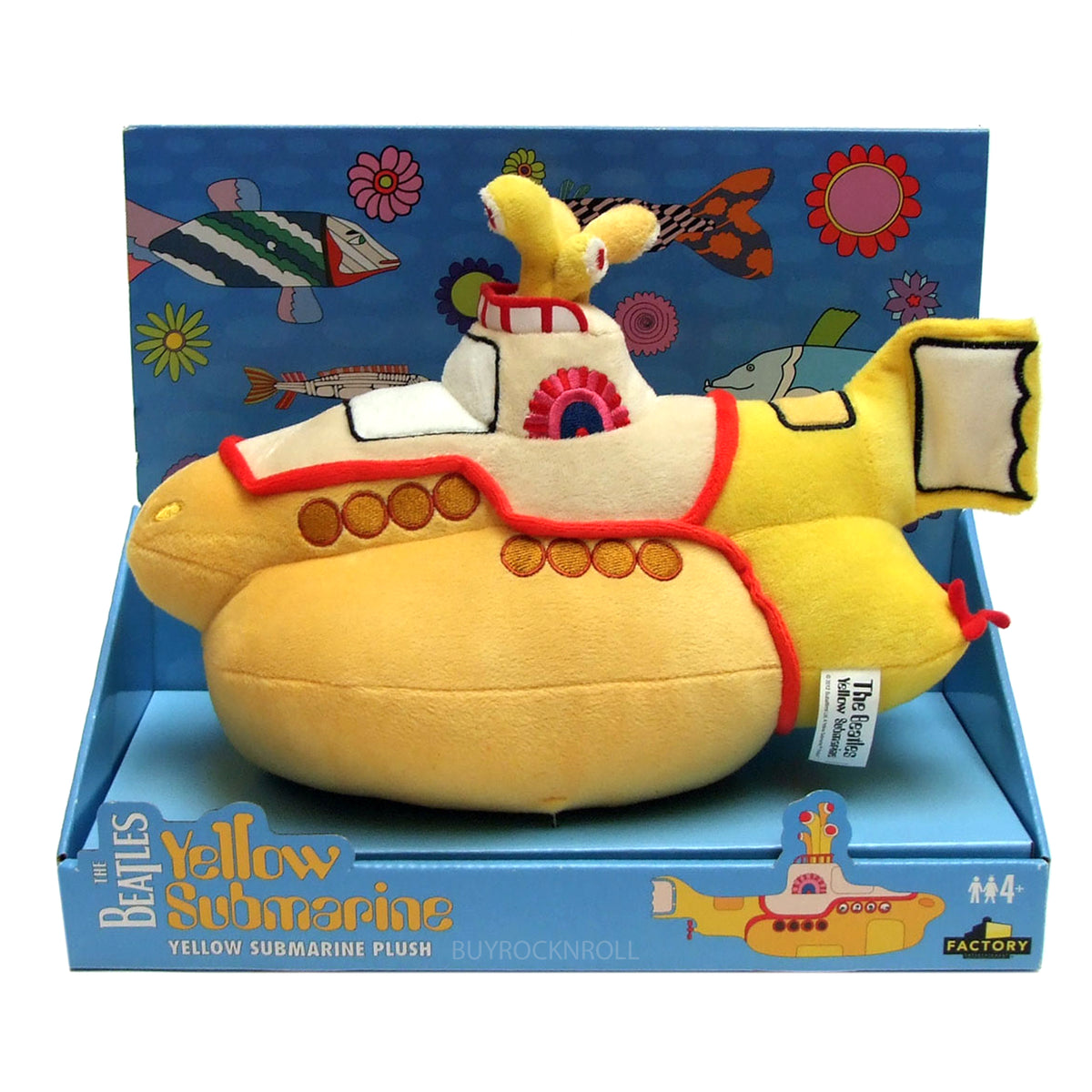 The Beatles 2012 Factory Entertainment Yellow Submarine Plush Form