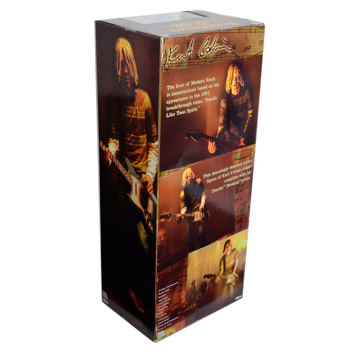 SOLD OUT! Nirvana Collectible NECA 2006 Kurt Cobain Smells Like Teen Spirit 18 Figure