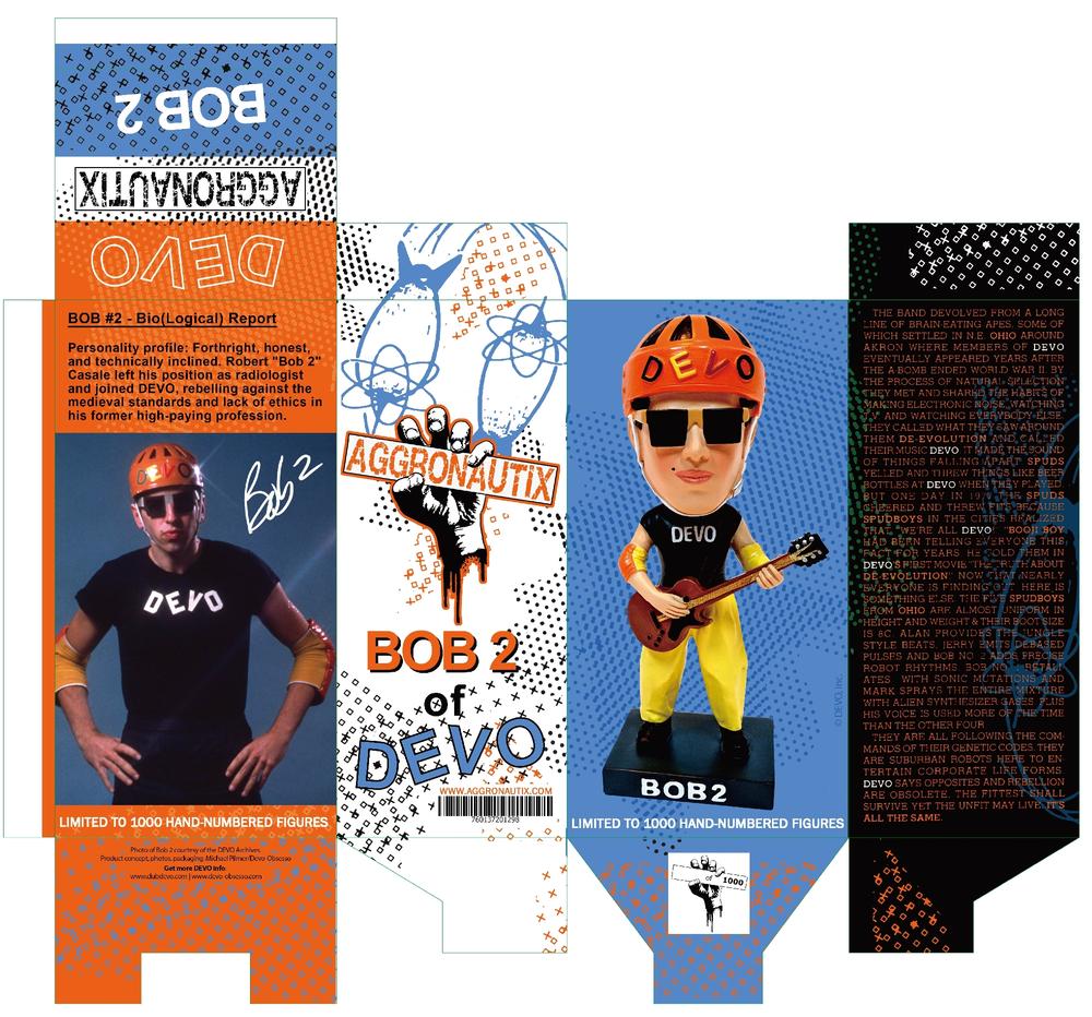 Devo 2018 Aggronautix BOB 2 Limited Edition Throbblehead Figure (Bobble Head)