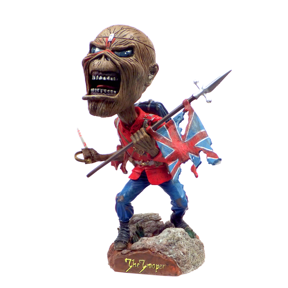 COMMING SOON! Iron Maiden NECA Eddie Trooper Head Knocker