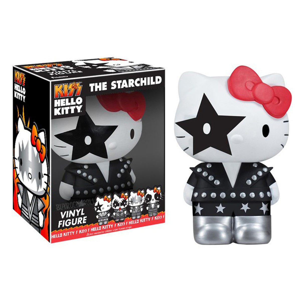 KISS Collectible 2012 Funko / Sanrio's Hello Kitty 5" Vinyl Figure Doll Set