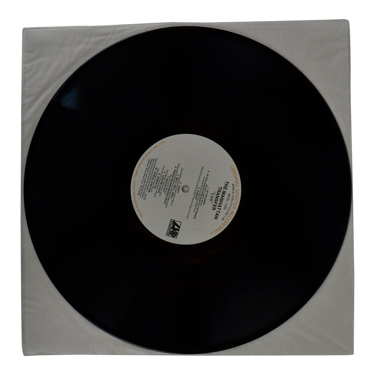 MFSL Collectors: 1979 Mobile Fidelity The Manhattan Transfer Live LP #1-022