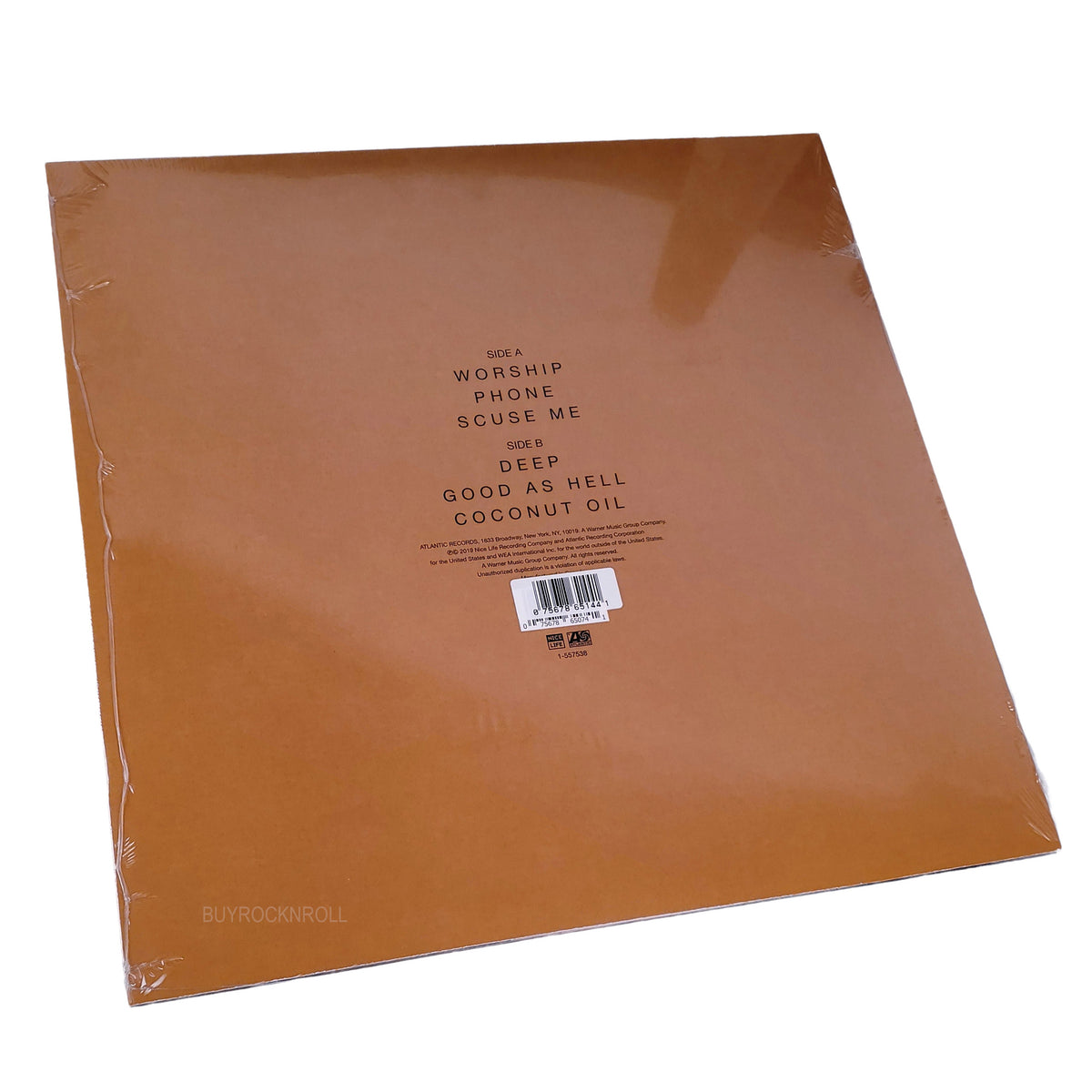LIZZO RSD 2019 Coconut Oil 12 EP Colored Vinyl Good As Hell Coconut Scented Insert