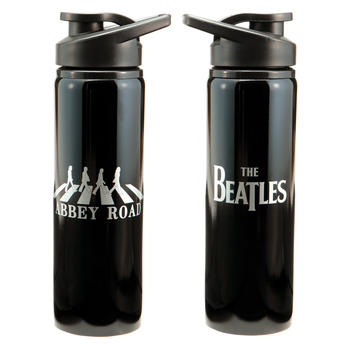 The Beatles Collectible 2011 Vandor Abbey Road Figures Stainless Steel Water Bottle