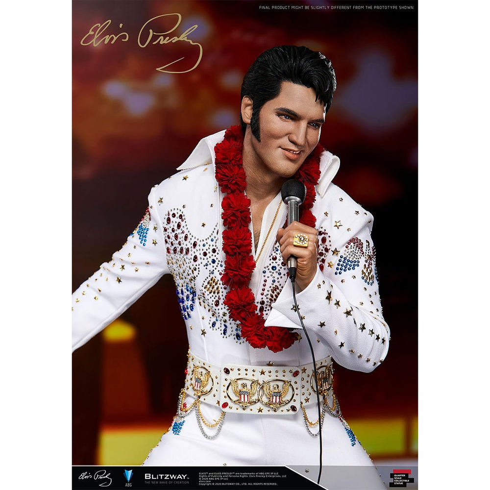 Elvis Presley Collectible 2021 Blitzway "Elvis Presley" 1/4 Superb Scale Statue