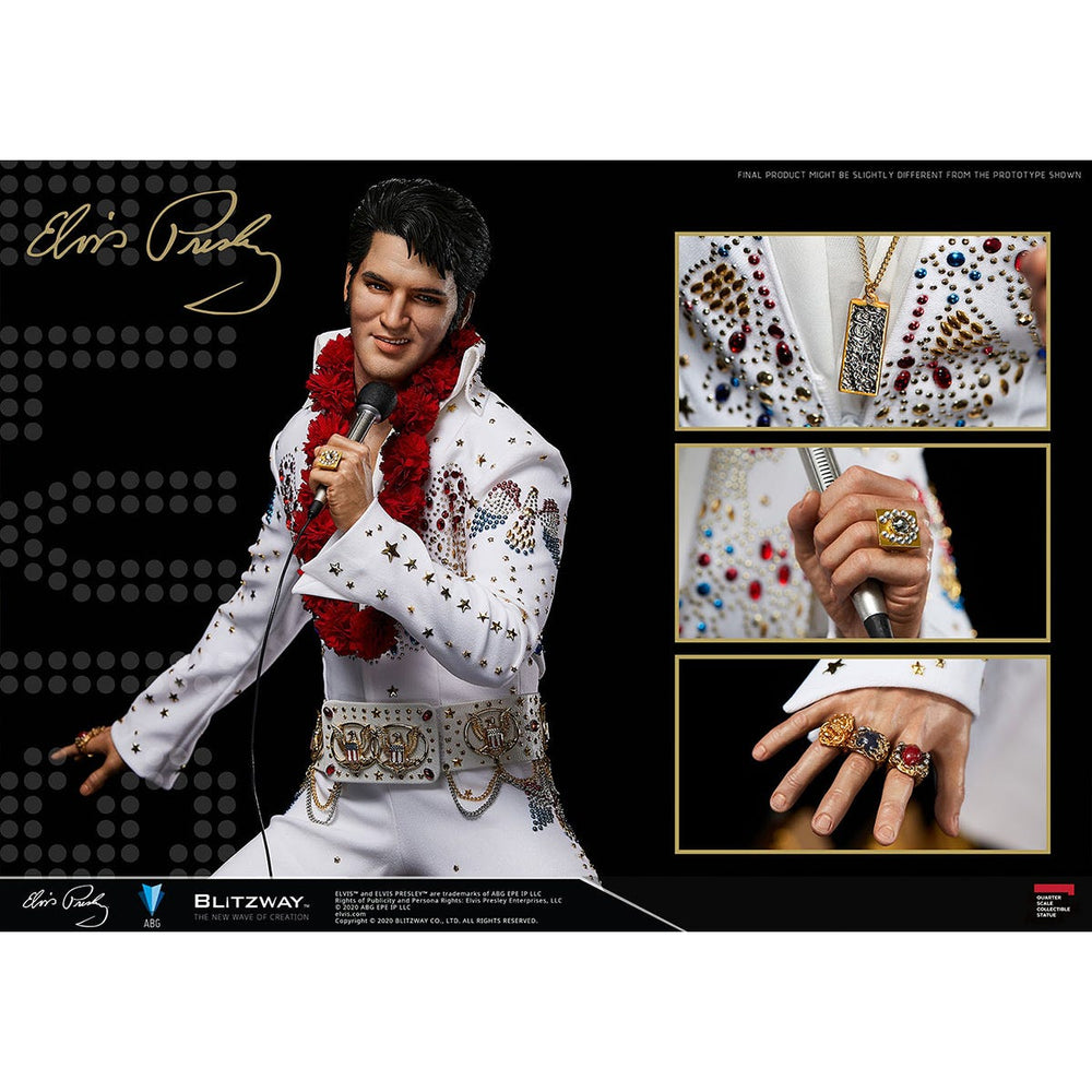 Elvis Presley Collectible 2021 Blitzway "Elvis Presley" 1/4 Superb Scale Statue