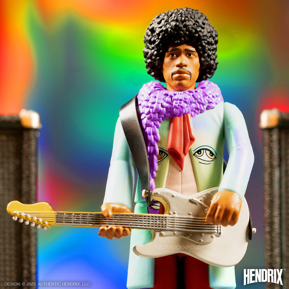 Jimi Hendrix Super7 Jimi Hendrix Are You Experienced Reaction Figure Archived