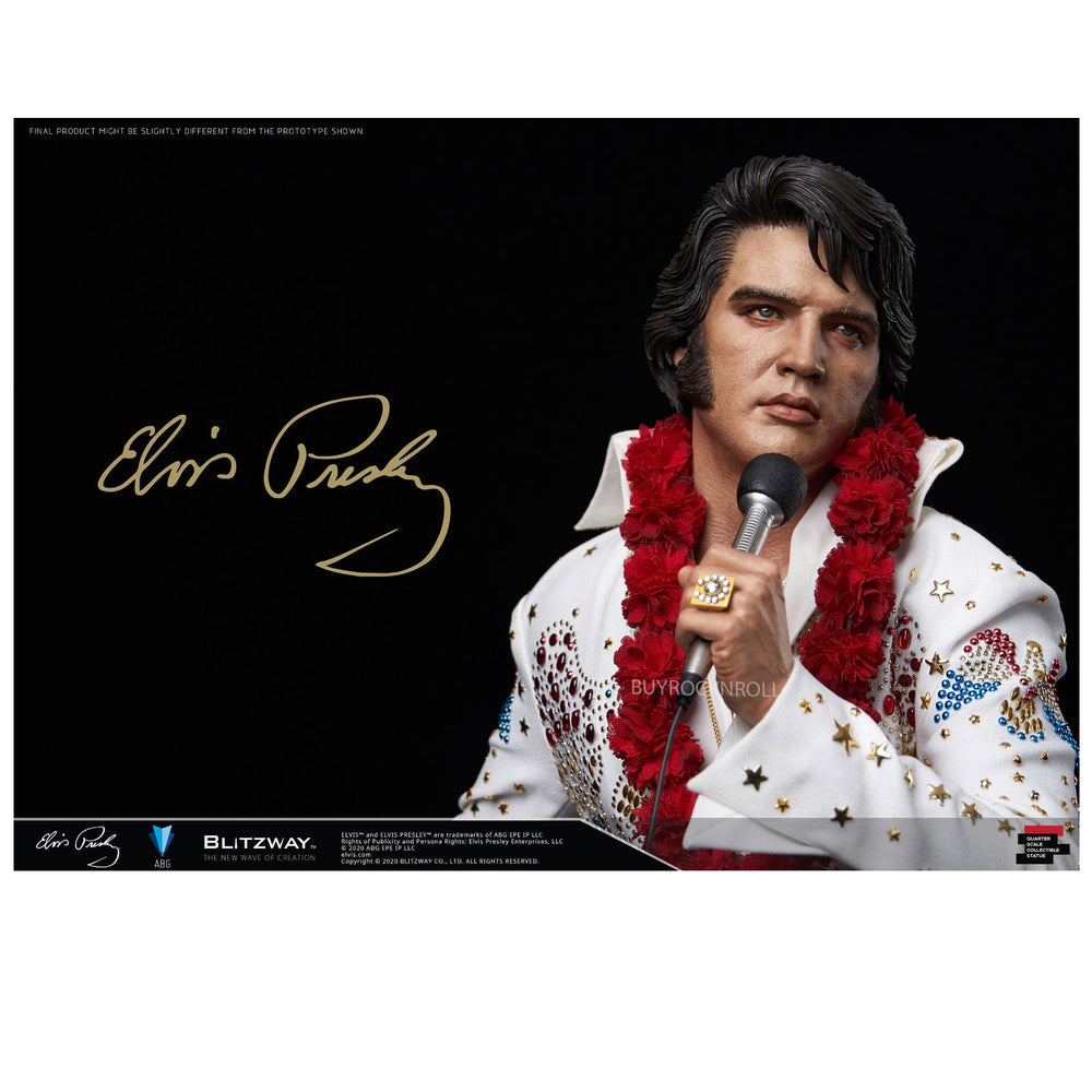 Elvis Presley Collectible 2021 Blitzway "Elvis Presley" 1/4 Superb Scale Statue