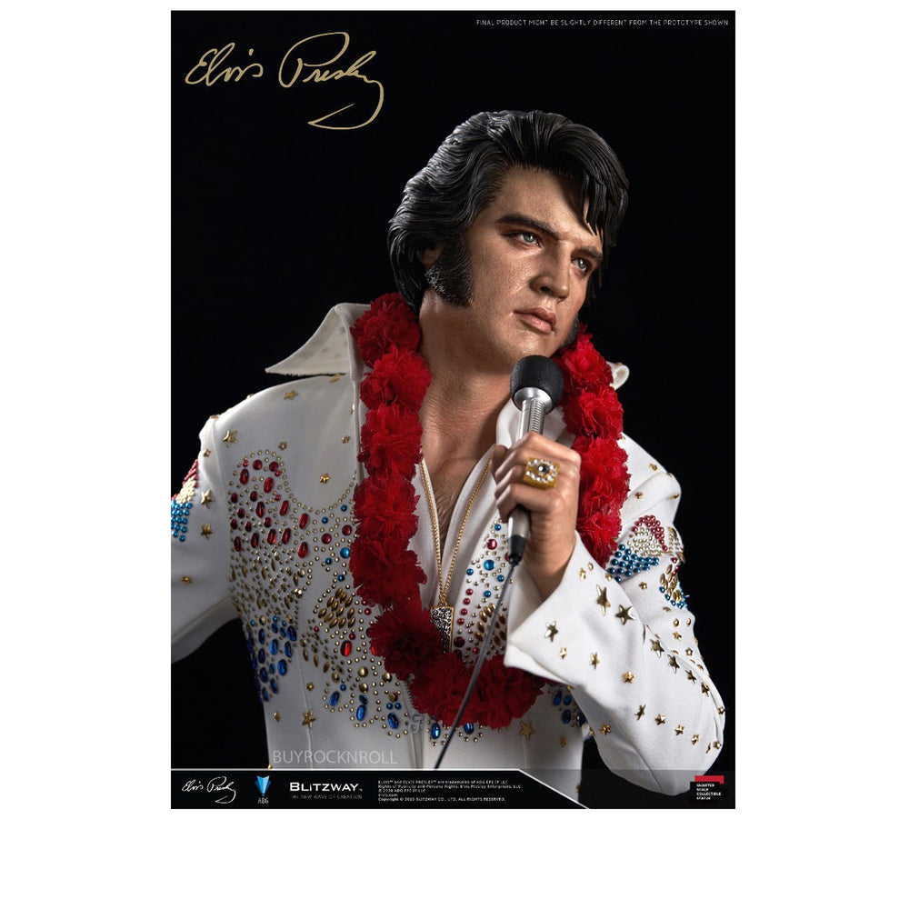 Elvis Presley Collectible 2021 Blitzway "Elvis Presley" 1/4 Superb Scale Statue