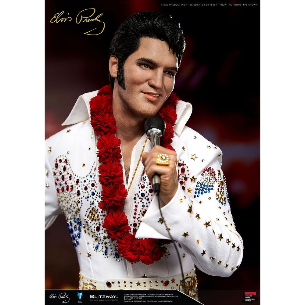 Elvis Presley Collectible 2021 Blitzway "Elvis Presley" 1/4 Superb Scale Statue