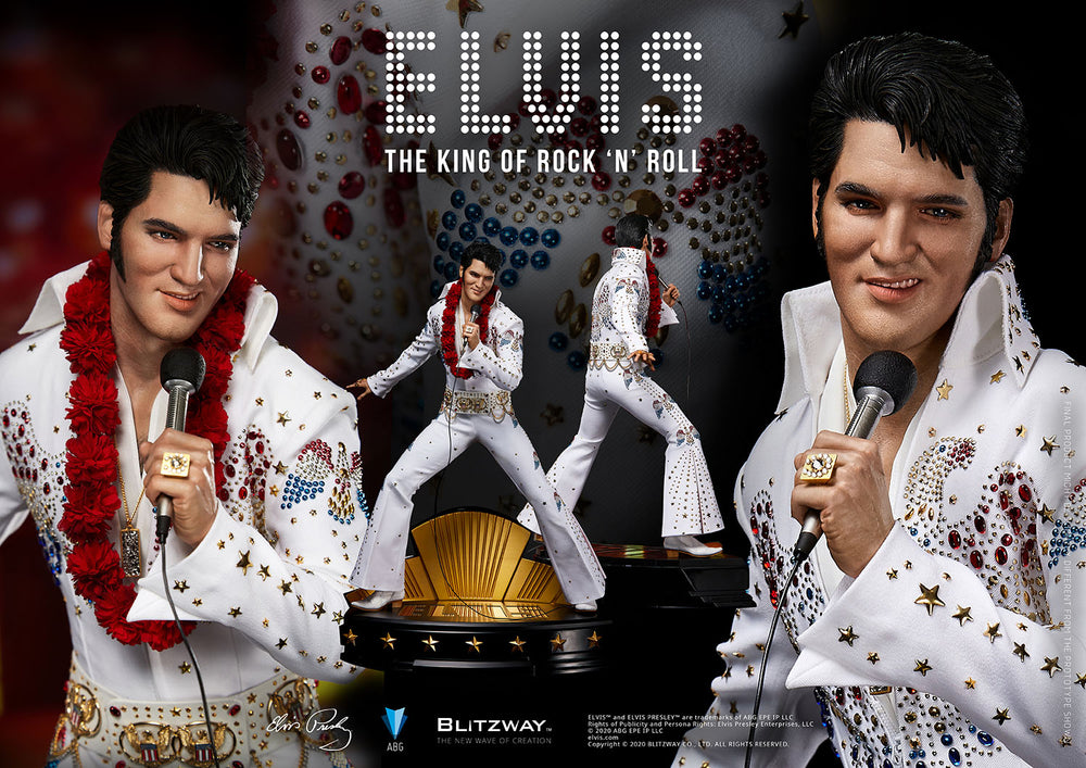 Elvis Presley Collectible 2021 Blitzway "Elvis Presley" 1/4 Superb Scale Statue