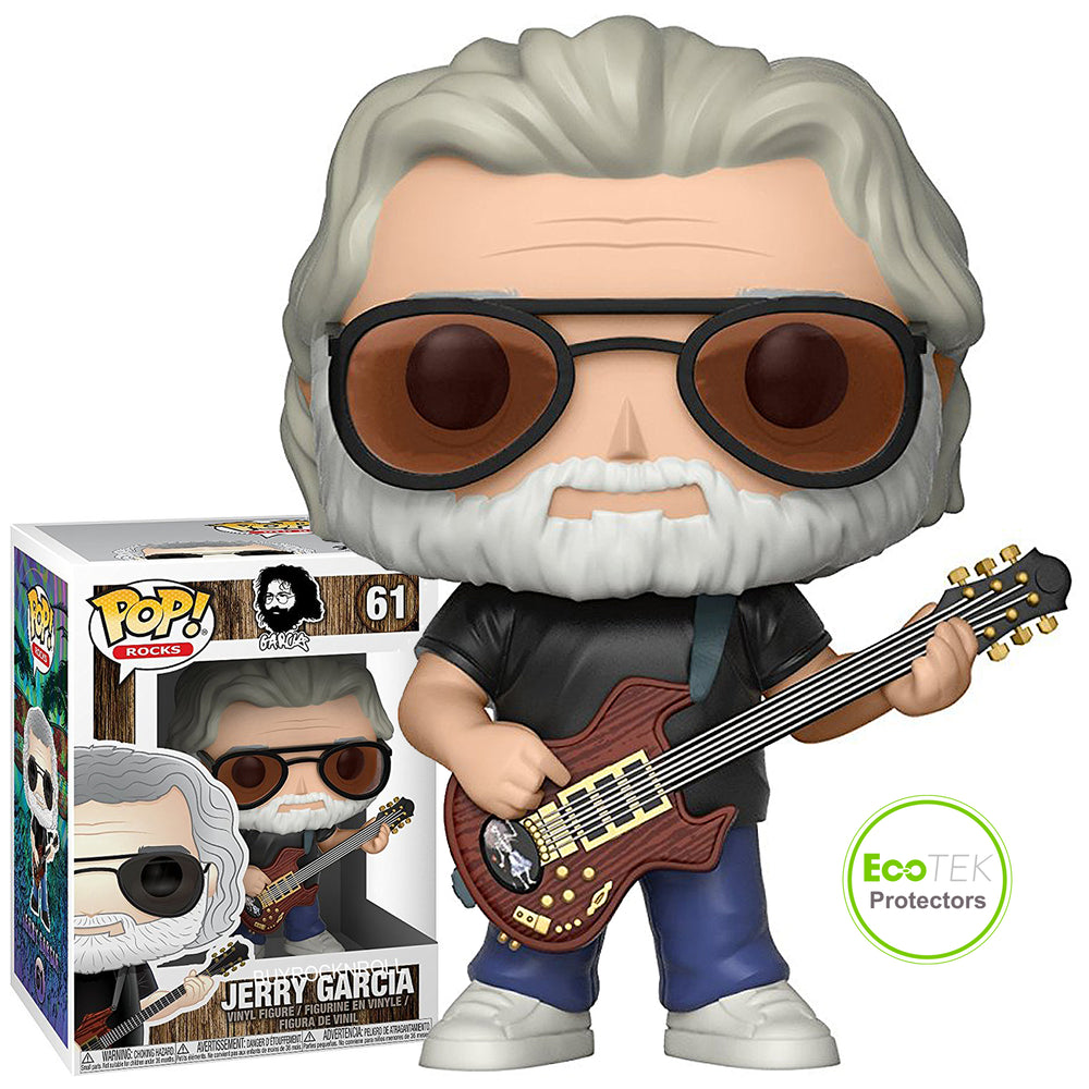 Grateful Dead Collectible 2017 Funko Pop! Rocks Jerry Garcia Figure in Funko Stacks