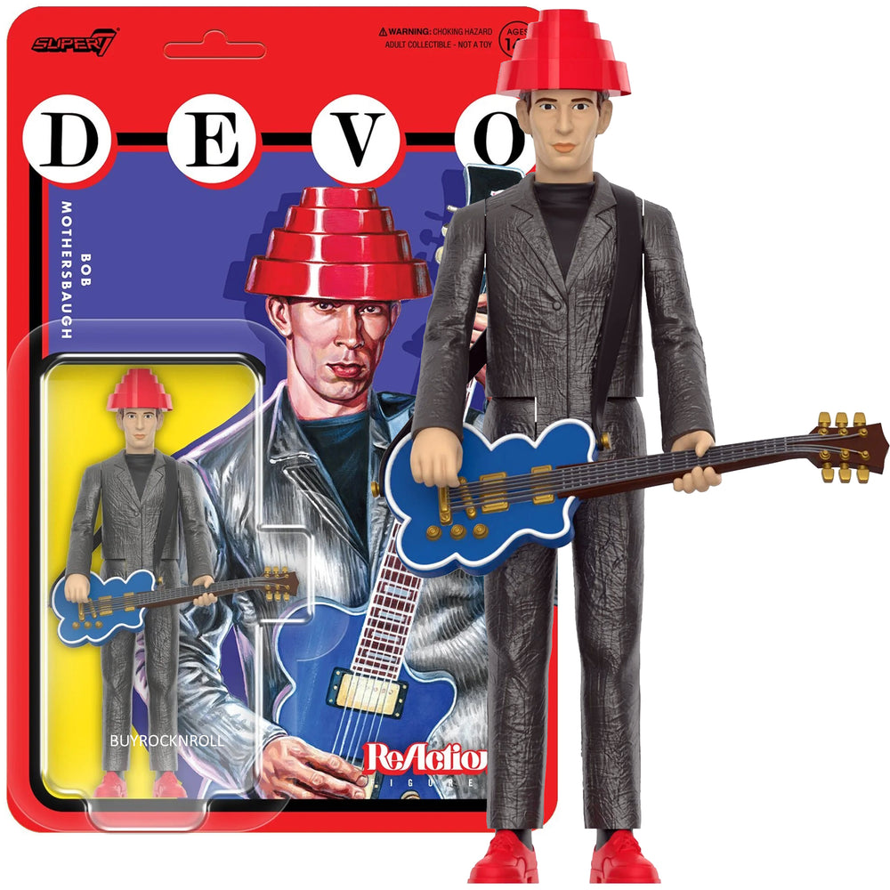 DEVO Super7 Reaction Figure Set: Mark & Bob Mothersbaugh, Gerald & Bob 2 Casale