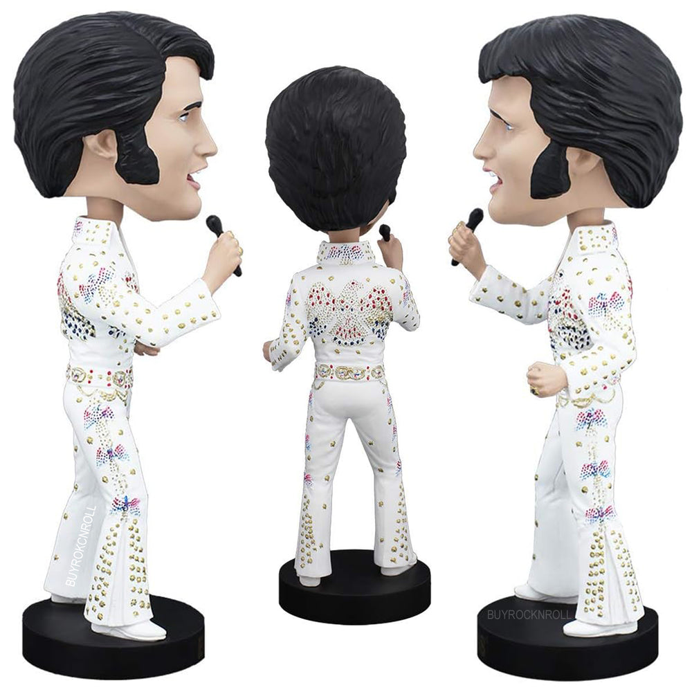 Elvis Presley Collectible Royal Bobbles Hawaiian Eagle Suit Bobblehead Figure