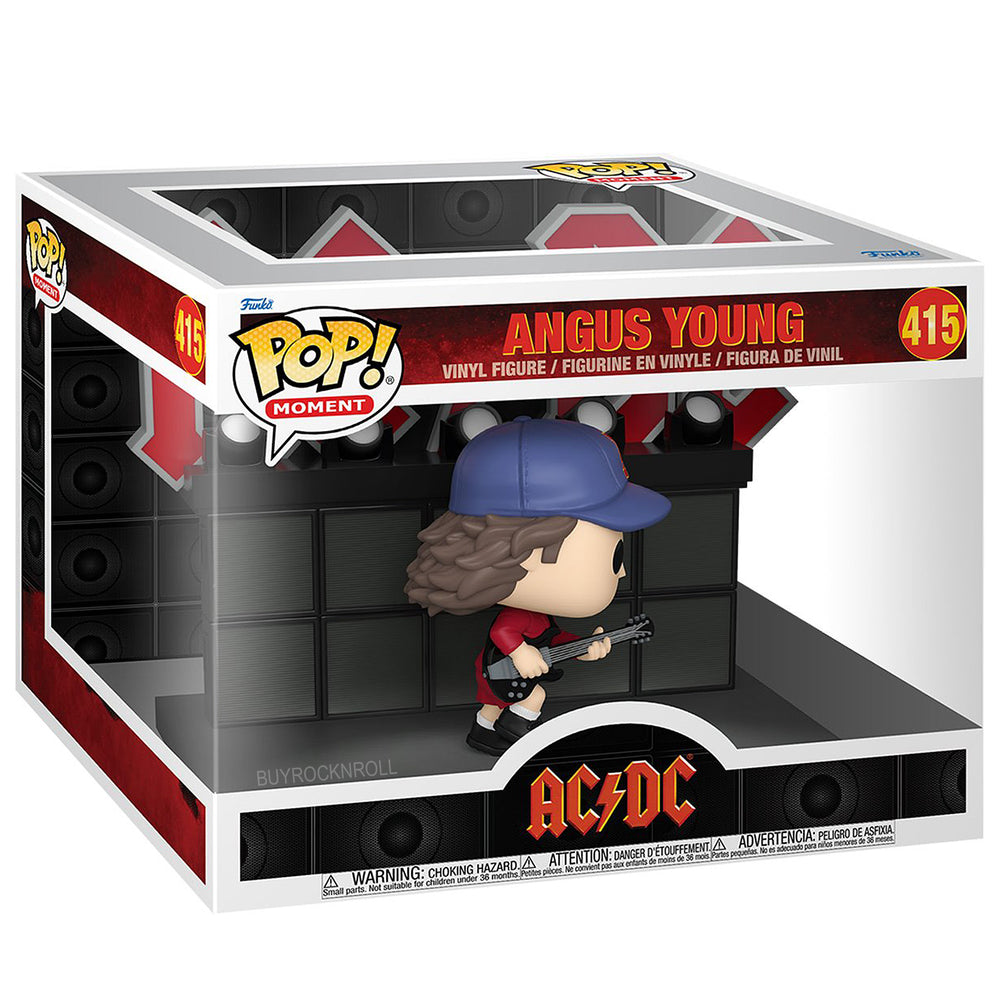 AC/DC Collectible 2024 Funko Pop Moment  #415 Angus Young Dancing on Stage