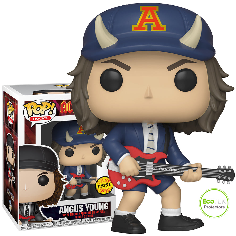 AC/DC Collectible 2019 Handpicked Funko Pop! Rocks Angus Young Chase Figure #91