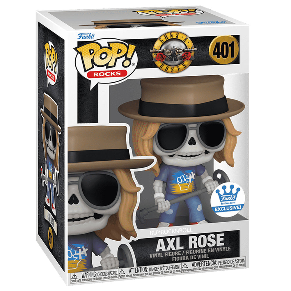 Guns N Roses 2024 Funko Pop! Rocks  Exclusive Axl Rose Slash & Duff McKagan Set