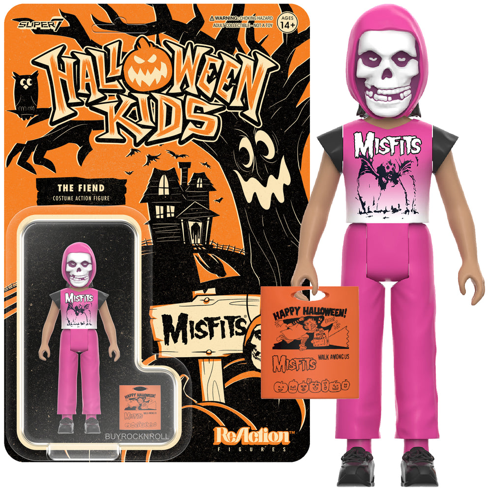 Misfits Collectible 2023 Super7 Misfits Boy Halloween Kids ReAction Figure NM