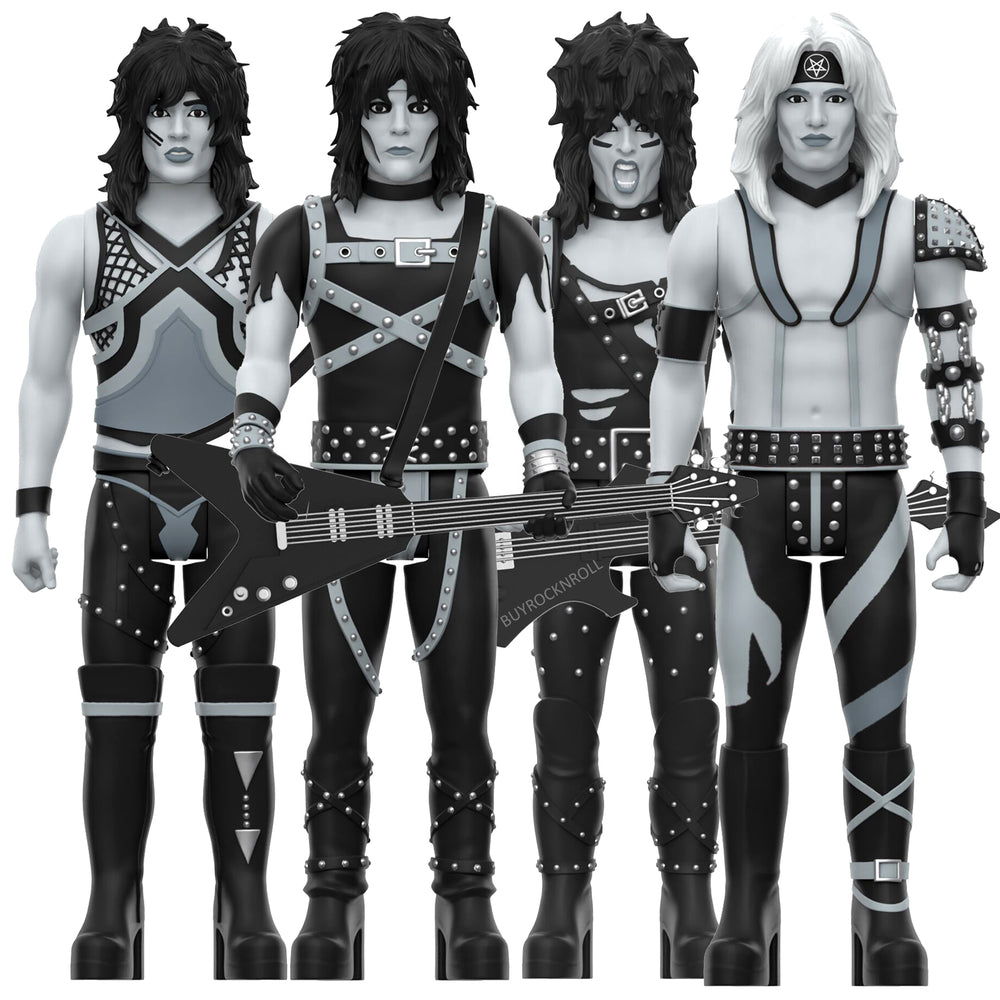 Motley Crue Collectible 2025 Super7 Reaction Figure Set Wave 2