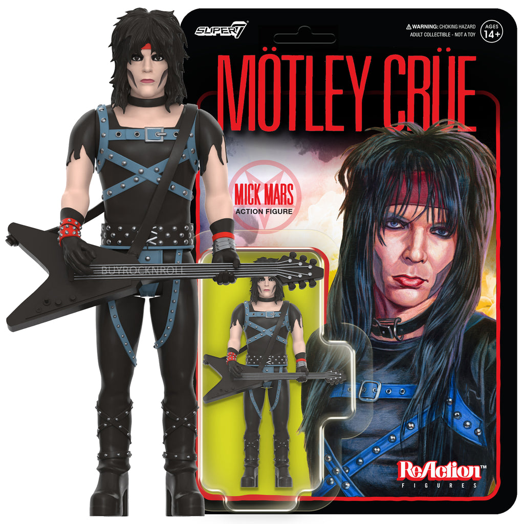 Motley Crue Collectible 2024 Super7 Reaction Mick Mars Figure – BuyRockNRoll