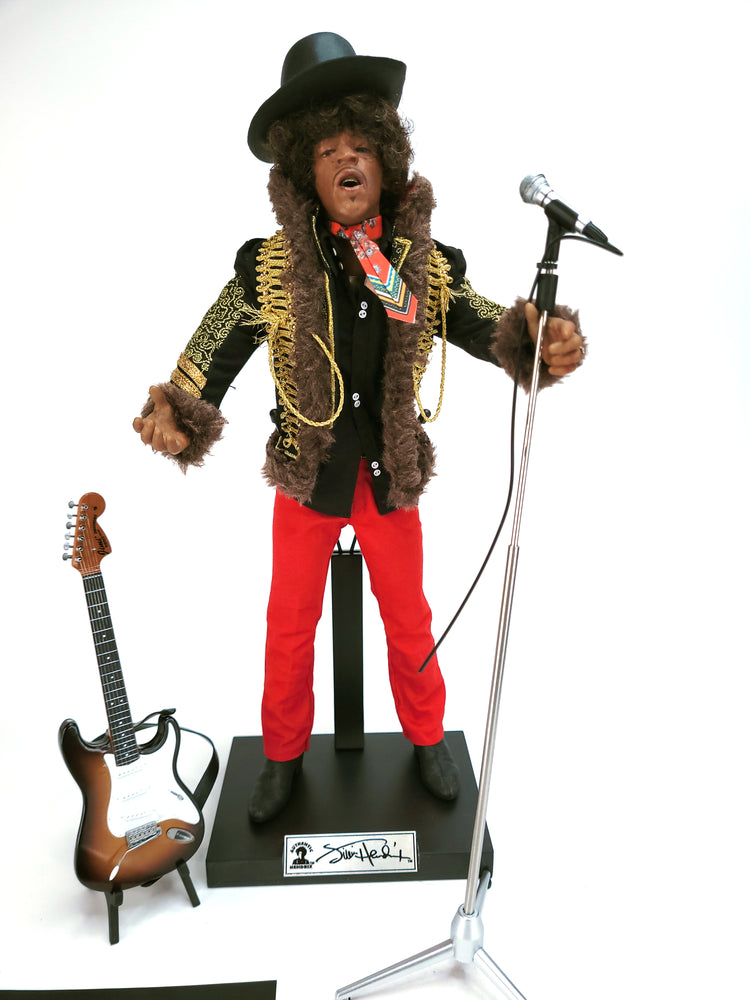 Jimi Hendrix Collectible Blitzway Premium UMS 1/6th Scale 12" Figure ...