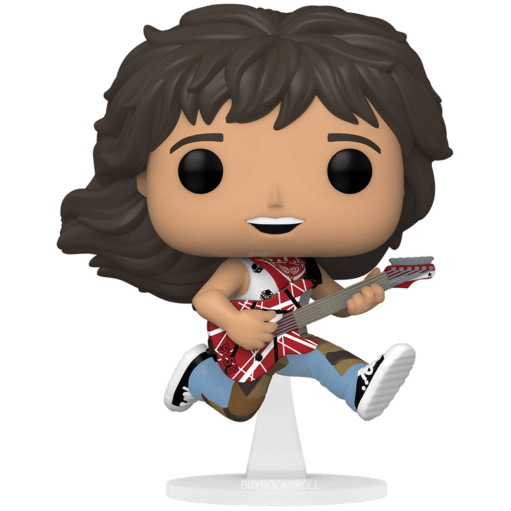 Van Halen 2021 Collectible Funko Pop Rocks Eddie #258 Figure-Guitar - NM/MT Box