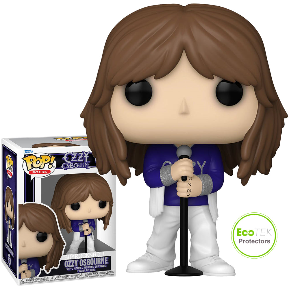 Black Sabbath Collectible Handpicked 2023 Funko Pop Rocks Ozzy Glitter Figure #356