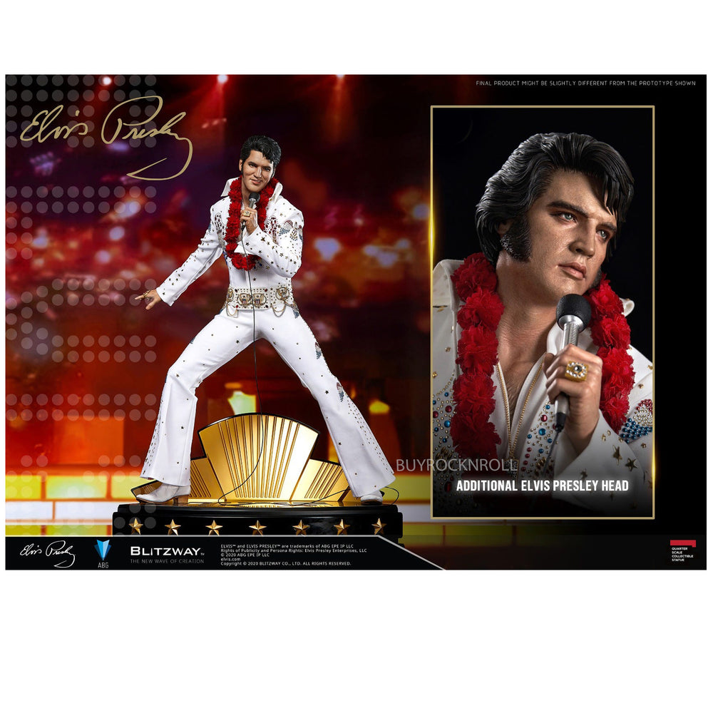 Elvis Presley Collectible 2021 Blitzway "Elvis Presley" 1/4 Superb Scale Statue