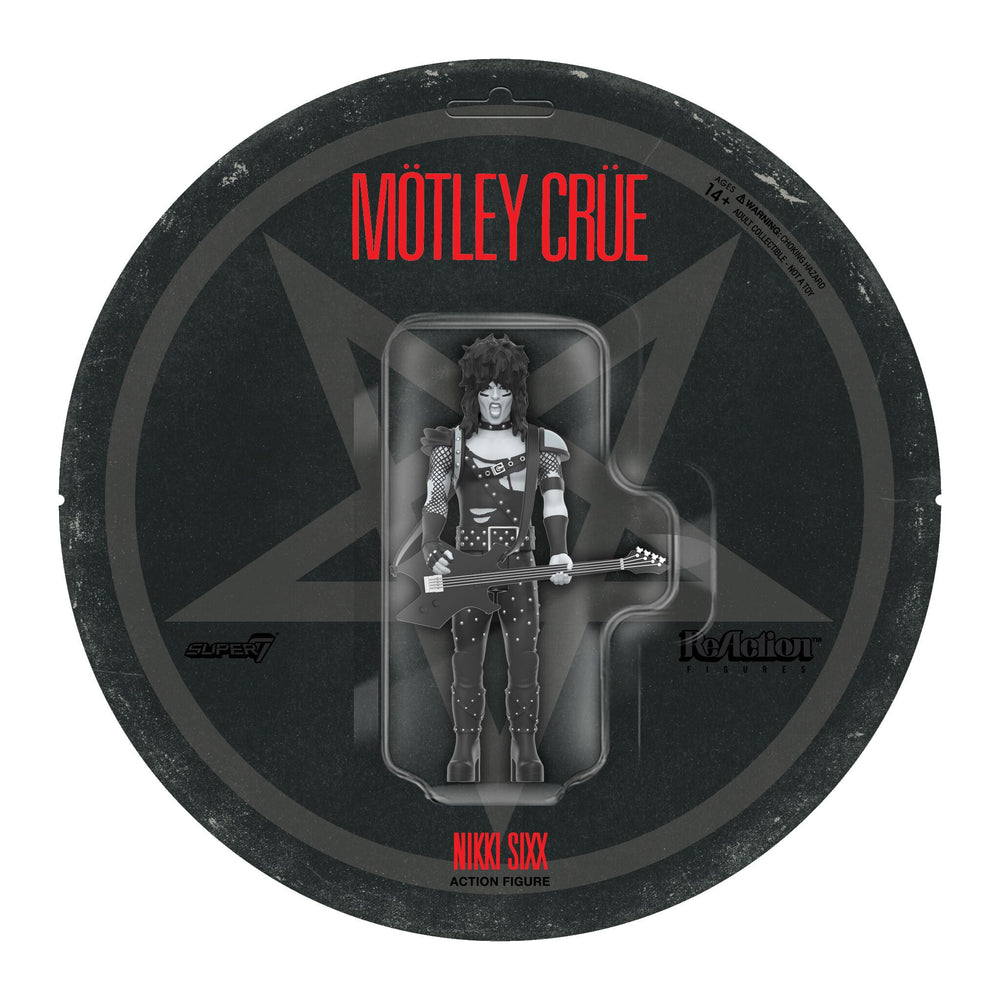 Motley Crue Collectible 2025 Super7 Reaction Figure Set Wave 2