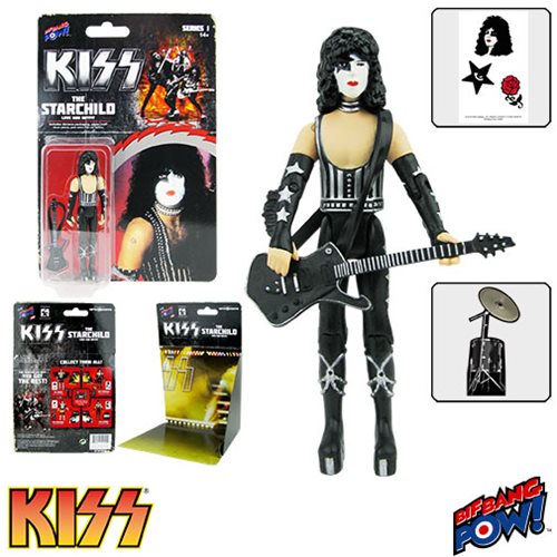 KISS Collectible 2015 Bif Bang Pow! Series 1 Love Gn 3 3/4 Inch 4 Figures Set